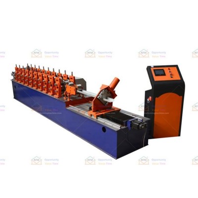 Automatic Change Size U Purlin Cold Interchangeable Steel Roll Forming Machine